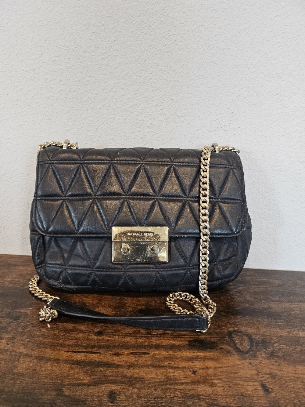 Michael Kors Sloan Quilted Chain Crossbody